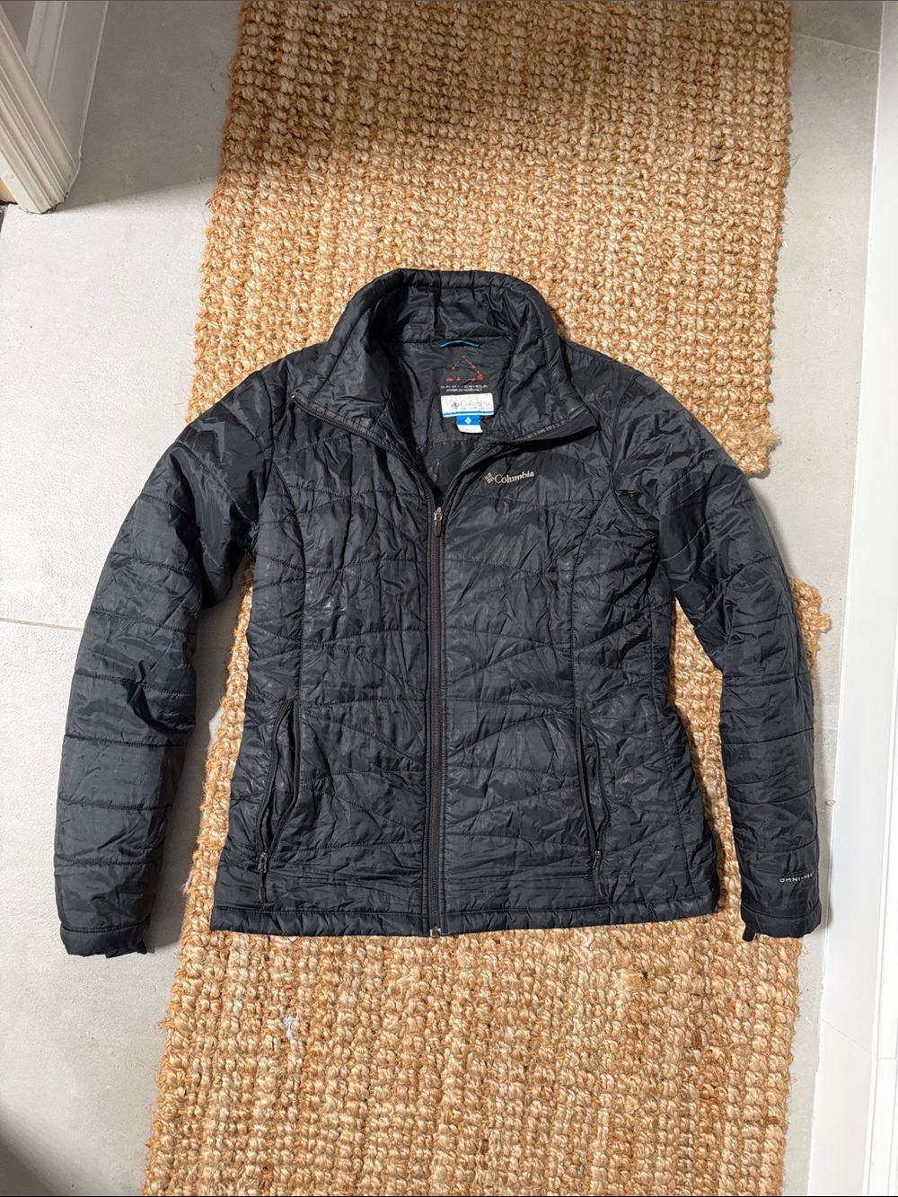 Columbia Black Women's Packable Quilted Puffer Jacket